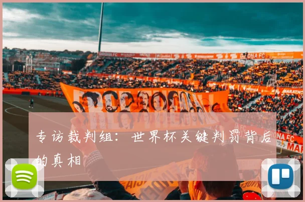 专访裁判组：世界杯关键判罚背后的真相